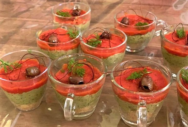 Foto - Chesecake salata di broccoli e pomodorini