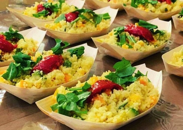 Foto - Cous Cous alle verdure, ceci e pomodorini secchi