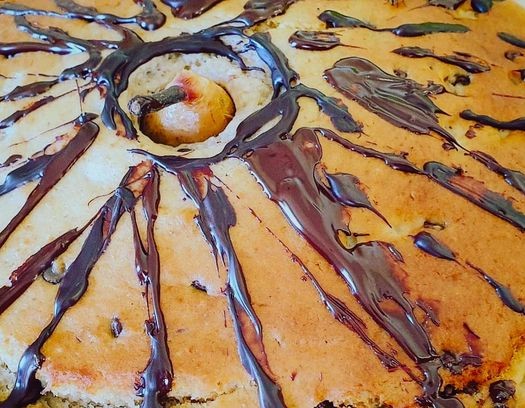 Foto - Pear and chocolate cake